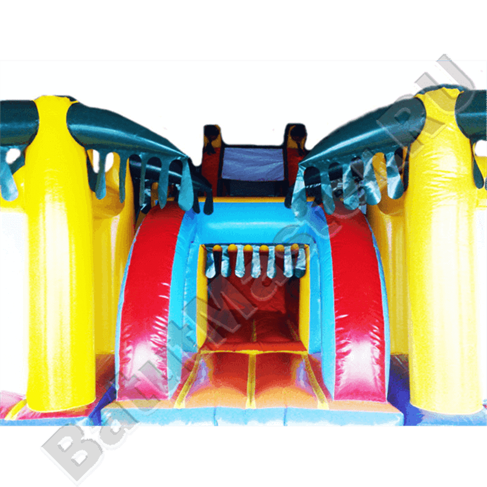 Надувная полоса препятствий "Супер - джунгли"