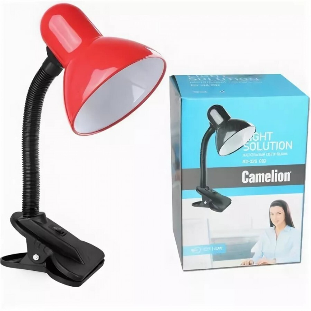 Светильник настольный CAMELION KD 320 60W прищепка