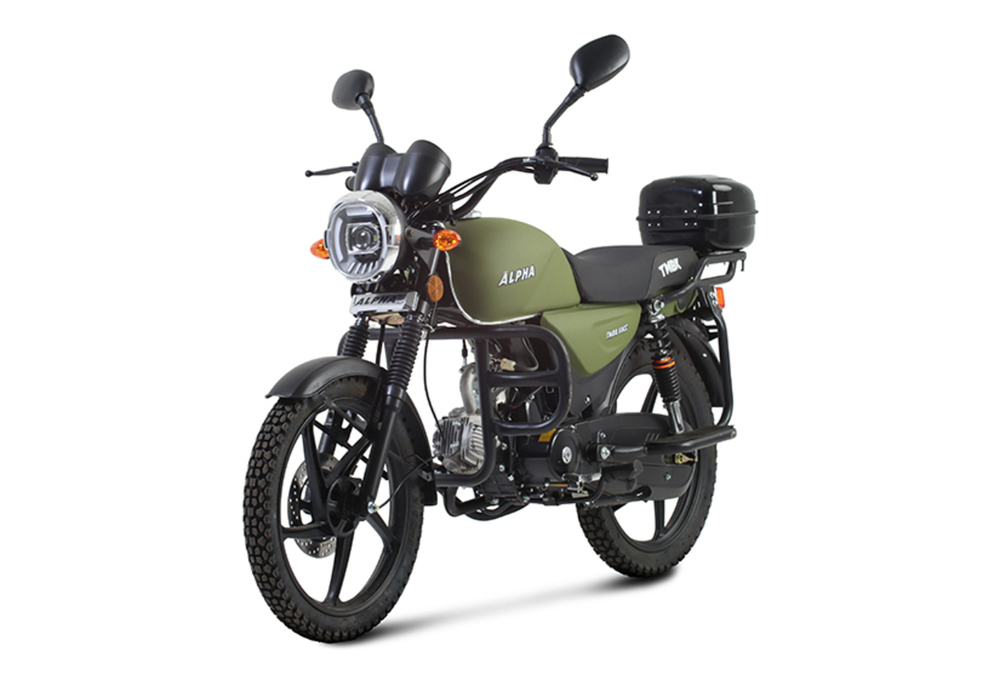 Мопед TMBK ALFA 50 (110) Army Green