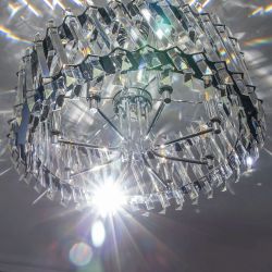 Citilux Ингвар CL334281 Люстра подвесная хрустальная Хром