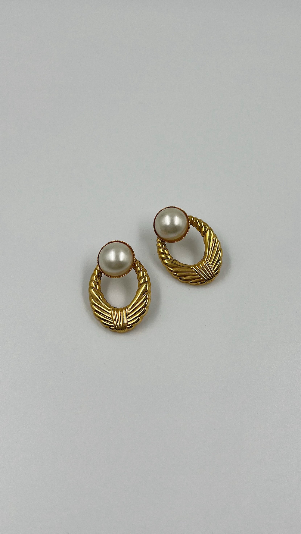 Серьги жемчужные