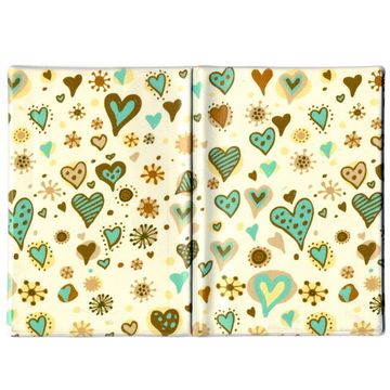 Обложка для паспорта Абстракция Сердца