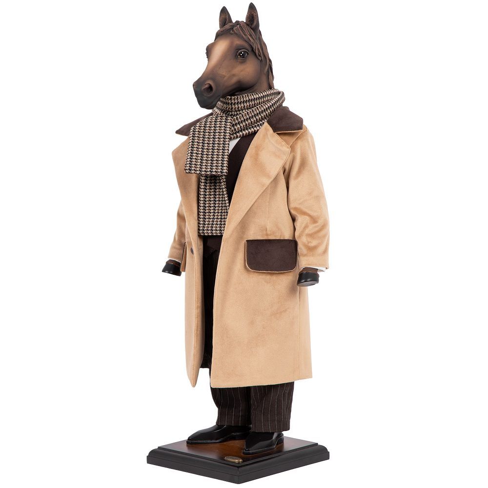 Кукла интерьерная коллекционная Конь Сэр Джон
