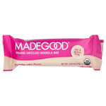 MadeGood, батончики-мюсли, органическая посыпка, торт, 5 батончиков по 24 г (0,85 унции)