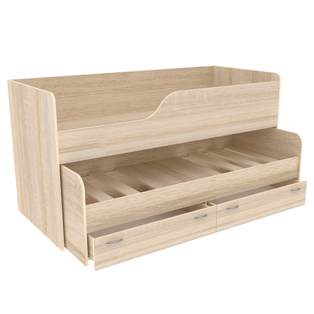 Двухъярусная кровать КарИВи Дуэт-2 Дуб Сонома Дуб Сонома