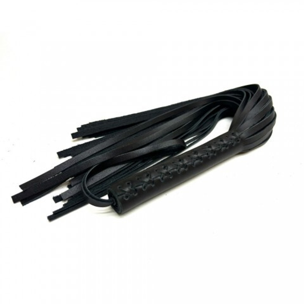 Плеть из натуральной кожи цельная Sex Game