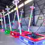 Банджи-батут «Космо-джамп», 1-местный, 2×2×4 м