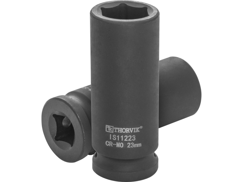 IS11223 Головка торцевая ударная глубокая 1/2"DR, 23 мм