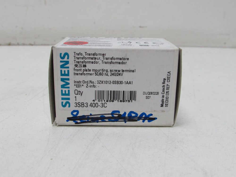 SIEMENS 3SB34 00-3C