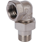 Американка STOUT никелированная угловая 1/2" ВР/НР O-Ring уплотнение