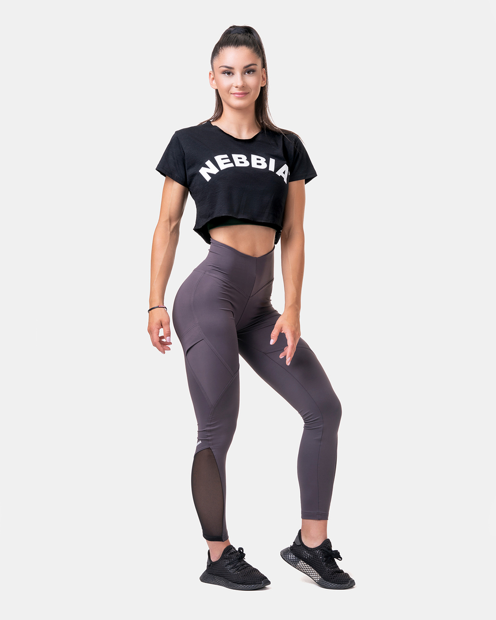 Лосины Nebbia Fit & Smart High Waist Leggings 572 Marron