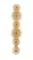 W5856P/6 GOLD+CLEAR+AMBER (1) Настенный светильник  NW