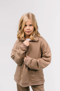 Худи с вышивкой BEIGE