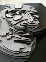 Сальвадор Дали от SamCraft - сборная объемная картина из дерева своими руками, покрась, собери и склей