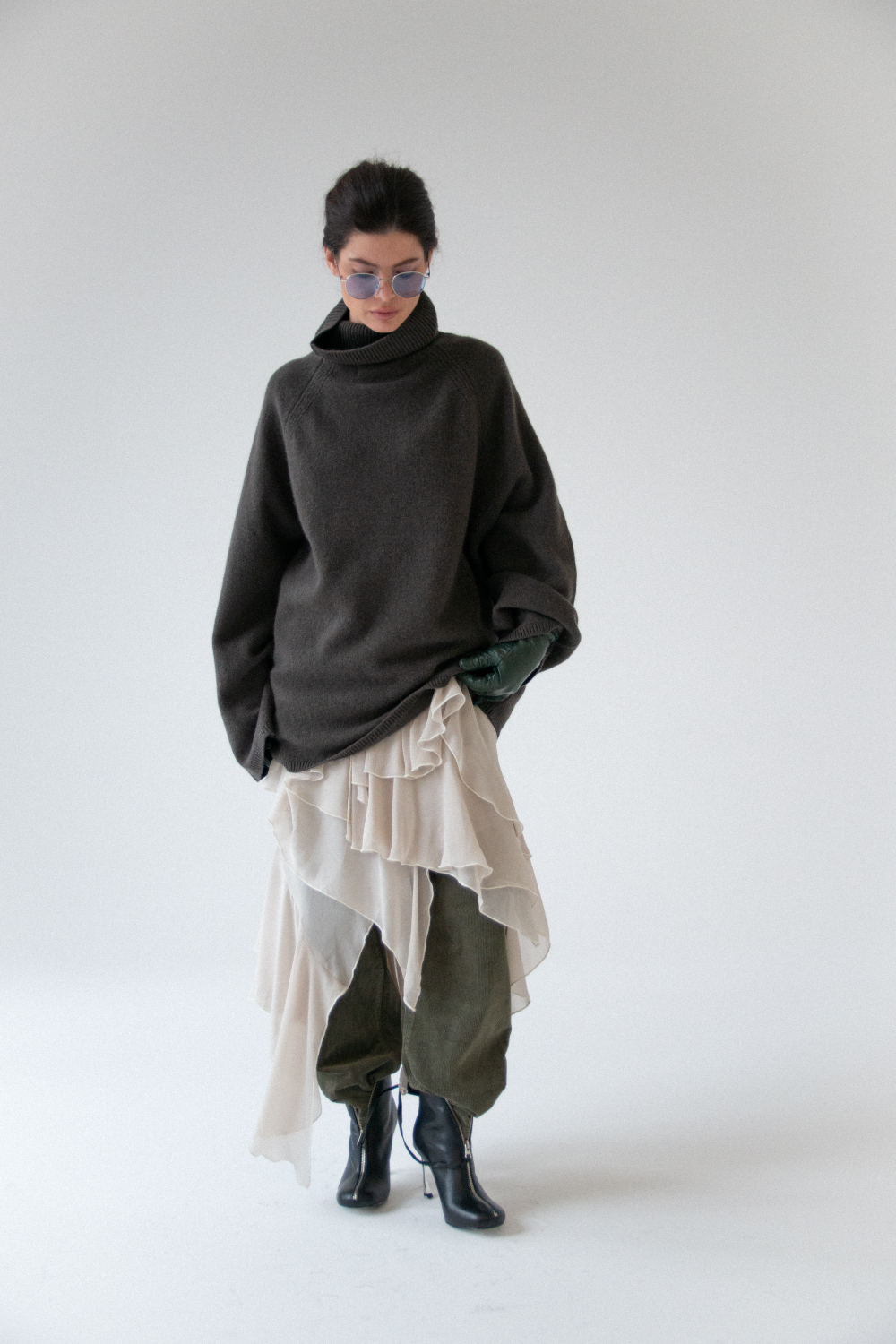 Брюки вельвет прямые VIKI