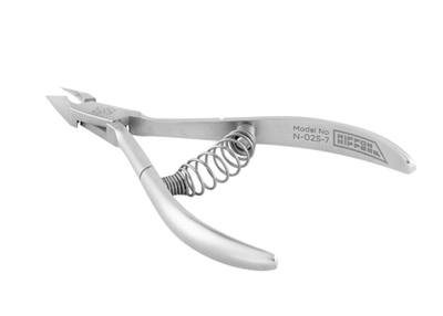 Кусачки для кутикулы Nippon Nippers N-02S-7 спиральные матовые 7 мм