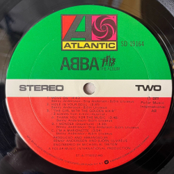 Винтажная виниловая пластинка LP ABBA АББА The Album Альбом (USA 1978) Take A Chance On Me