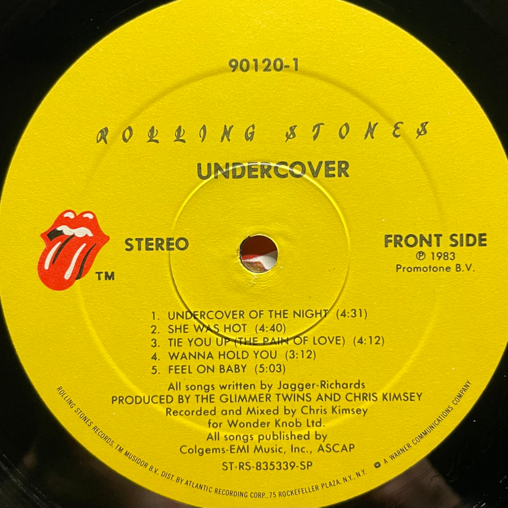 The Rolling Stones - Undercover (США 1983г.)