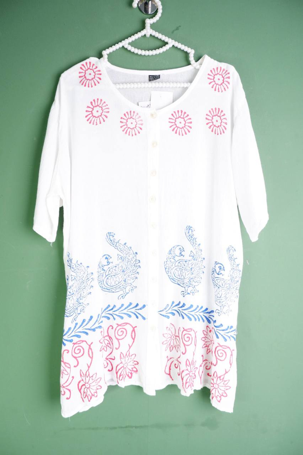 Блузка вискозная, визуально на 48/50 размер, новая