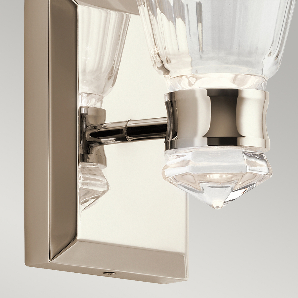 Бра для ванных комнат Kichler, Арт. QN-KAYVA1-PN