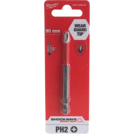 Насадка SHOCKWAVE (PH2; 90 мм) Milwaukee 4932430856