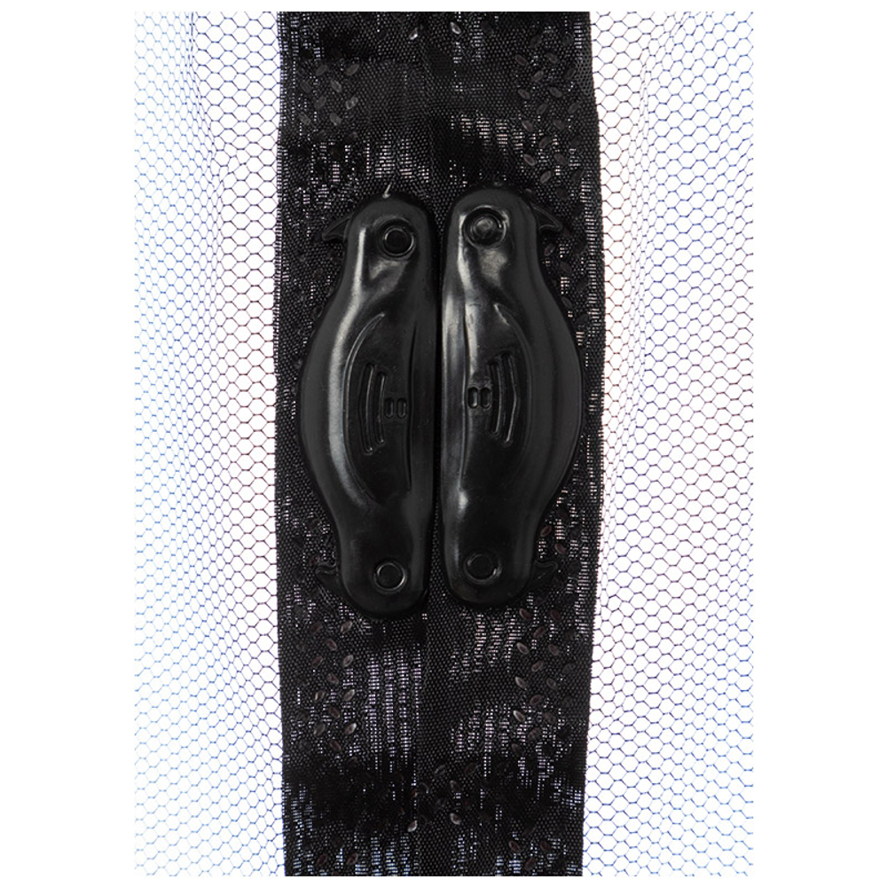 Сетка антимоскитная 220*90см на магнитах "Капутомоскито" дизайн "Птички" черная