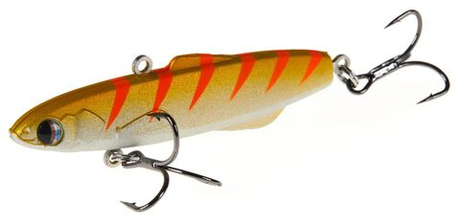 Воблер вертикальный Lucky John HotDog VIB 70, цвет 024