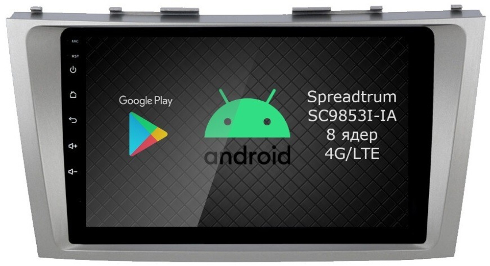 Магнитола для Toyota Camry 2006-2011 - Roximo RI-1108 Android 12, ТОП процессор, 8/128Гб, SIM-слот