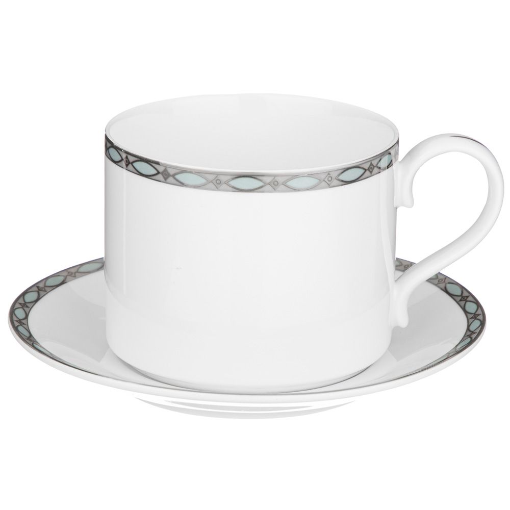 ЧАЙНЫЙ НАБОР LEFARD "GLAMOUR" НА 6 ПЕР. 12 ПР. 300 МЛ ГОЛУБОЙ (КОР=8НАБ.)