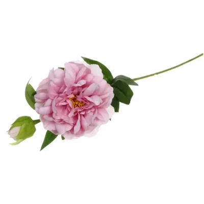 Цветок искусственный «Natur» 68см Пион пыльно-розовый