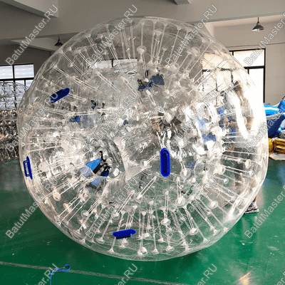 Водный зорб ТПУ "Прозрачный", диаметр 2.5 м