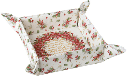 IHR - Корзина для хлеба 21см x 21см Cynthia Wreath Cream / артикул   SBH820160  / GTIN 686423664908