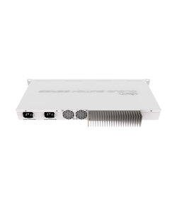 Коммутатор MikroTik Cloud Router Switch 317-1G-16S+RM with 800MHz CPU, 1GB RAM, 1xGigabit LAN, 16xSFP+ cages, RouterOS L6 or SwitchOS (dual boot), passive cooling 1U rackmount enclosure, Dual redundant PSU