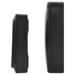 Звонок дверной ЭРА C88 беспроводной черный 38 мелодий