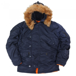 Куртка Аляска Nord Storm N-3B Regular (синяя - r.blue/orange)