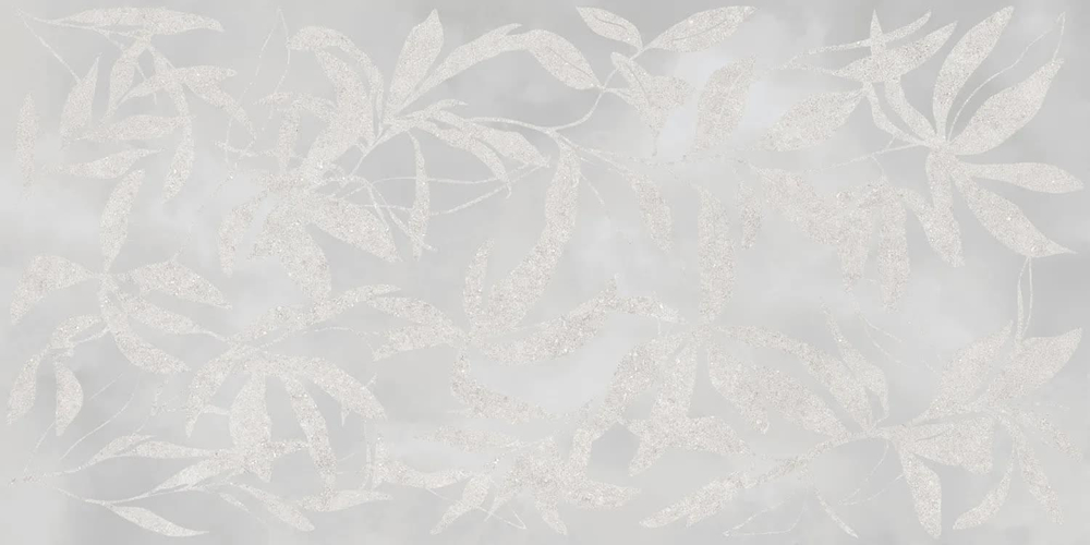 Vitra ArtWall Цветы Серый Матовый 60x120