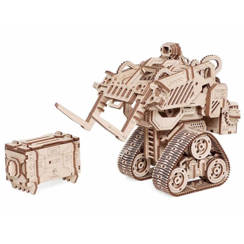 Деревянный конструктор Космический робот Погрузчик "Эни Скай" (Lemmo)