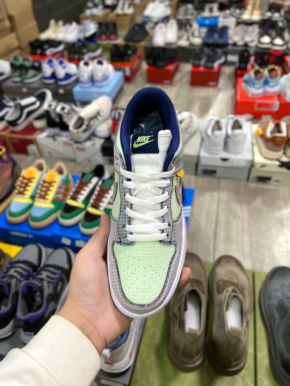 Nike Dunk Low "Union Passport Pack Pistachio"