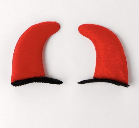 Карнавальные ушки "Микки" на заколке