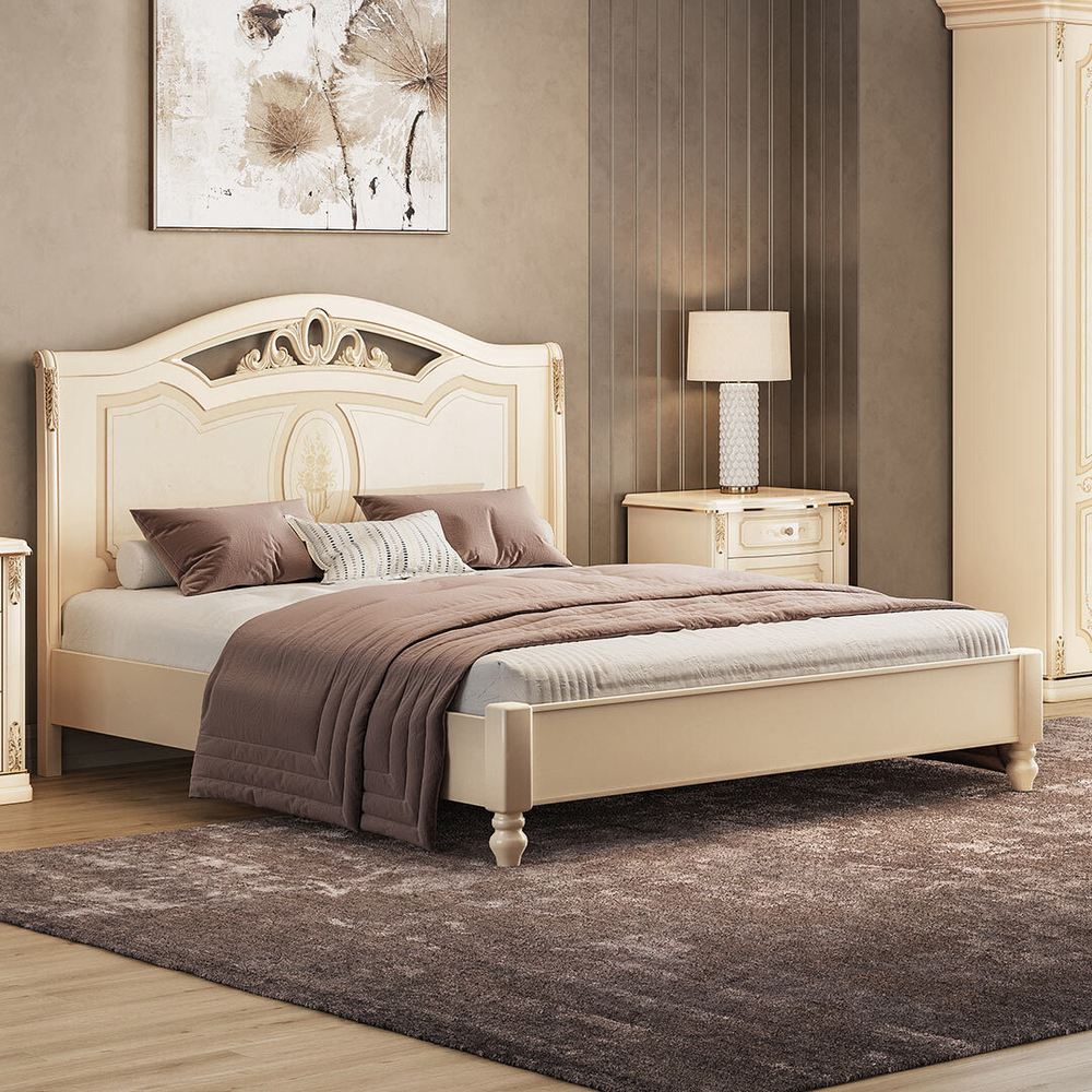 FLORIANA Спальня. Кровать без ножной спинки