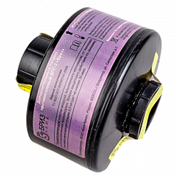 Противогазовый фильтр "Дополнительный патрон "ДПГ-3" Бриз K2, многоразовый, 1 шт