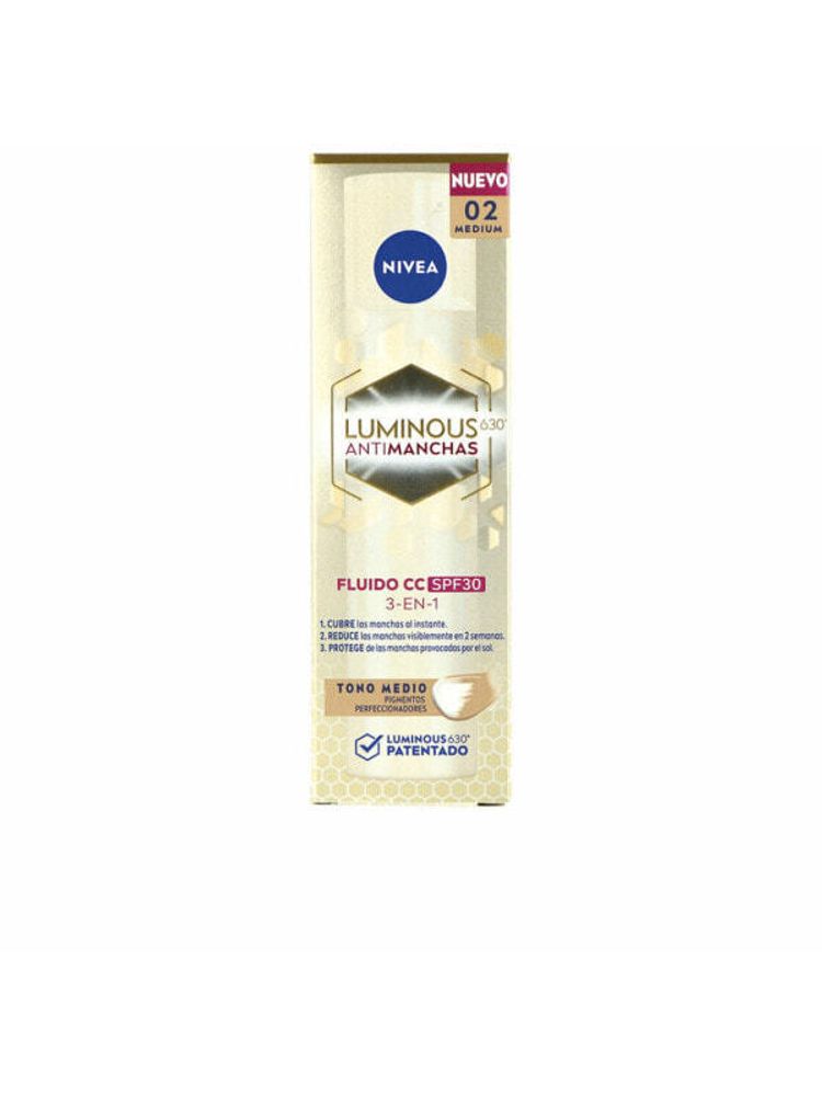 BB, CC и DD кремы CC Cream Nivea LUMINOUS 630º Cредний Spf 30 40 ml