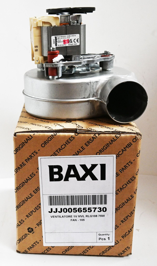 Вентилятор BAXI: ECO, LUNA 5655730 (ОРИГИНАЛ)