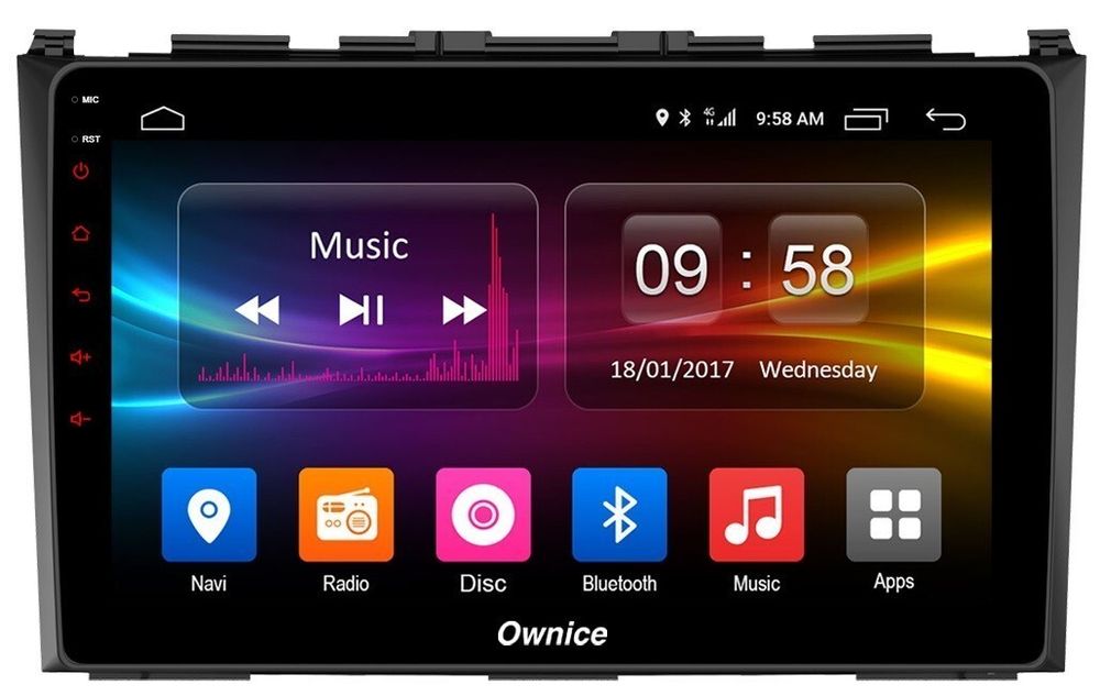 Магнитола для Honda CR-V 2006-2012 - Carmedia OL-9640 IPS, Android 10, 8 ядер (TS18), 4G SIM-слот