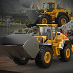 Радиоуправляемый погрузчик бульдозер Double eagle Volvo L260H 1:16 , E592-003