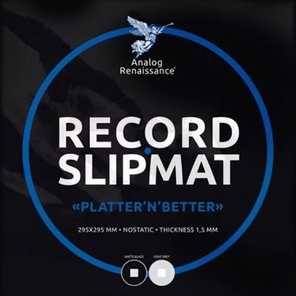 Слипмат Для Проигрывателя (Analog Renaissance Record Slipmat)(Светло-серый)
