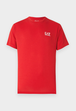 EA7 Emporio Armani UNISEX - Базовая футболка - Красный