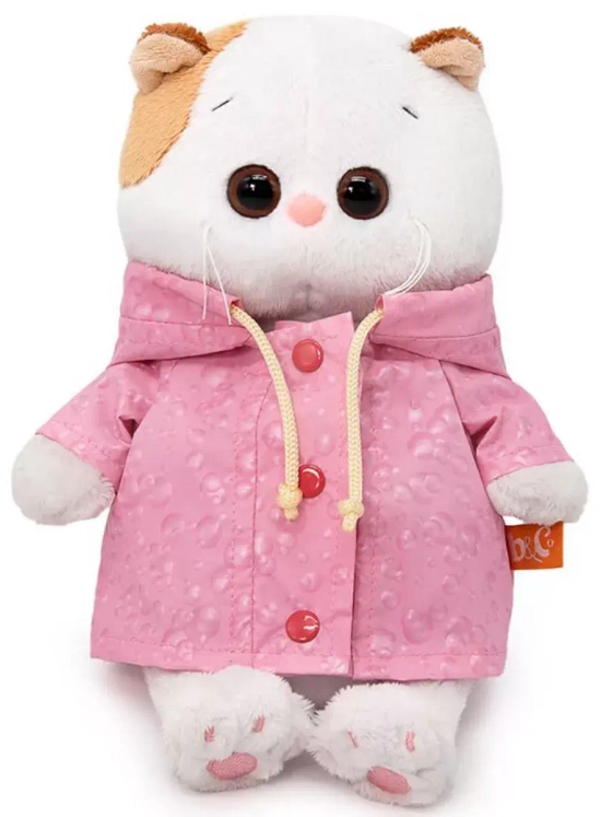Мягкая игрушка Кошечка Ли-Ли Беби в плащике 20 см LB-111