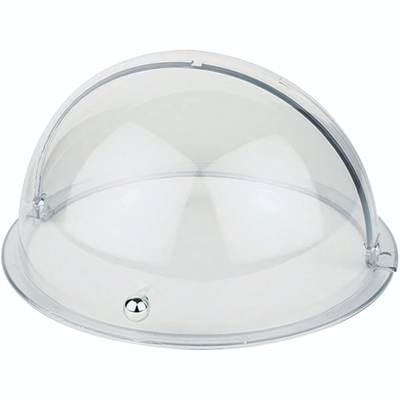 Крышка раздвижная для корзин и подносов;пластик;D=38,H=20см;прозр.- (Цвет: прозрачный)