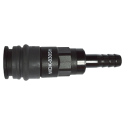 WDK-830SH Композитное пневматическое быстроразъёмное соединение с креплением шланга "ёлочка", диамет